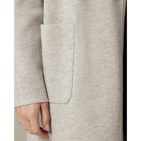 J.Crew Juliette Collarless Sweater Blazer – Heather Dove – XXS – NWOT - Picture 4 of 10